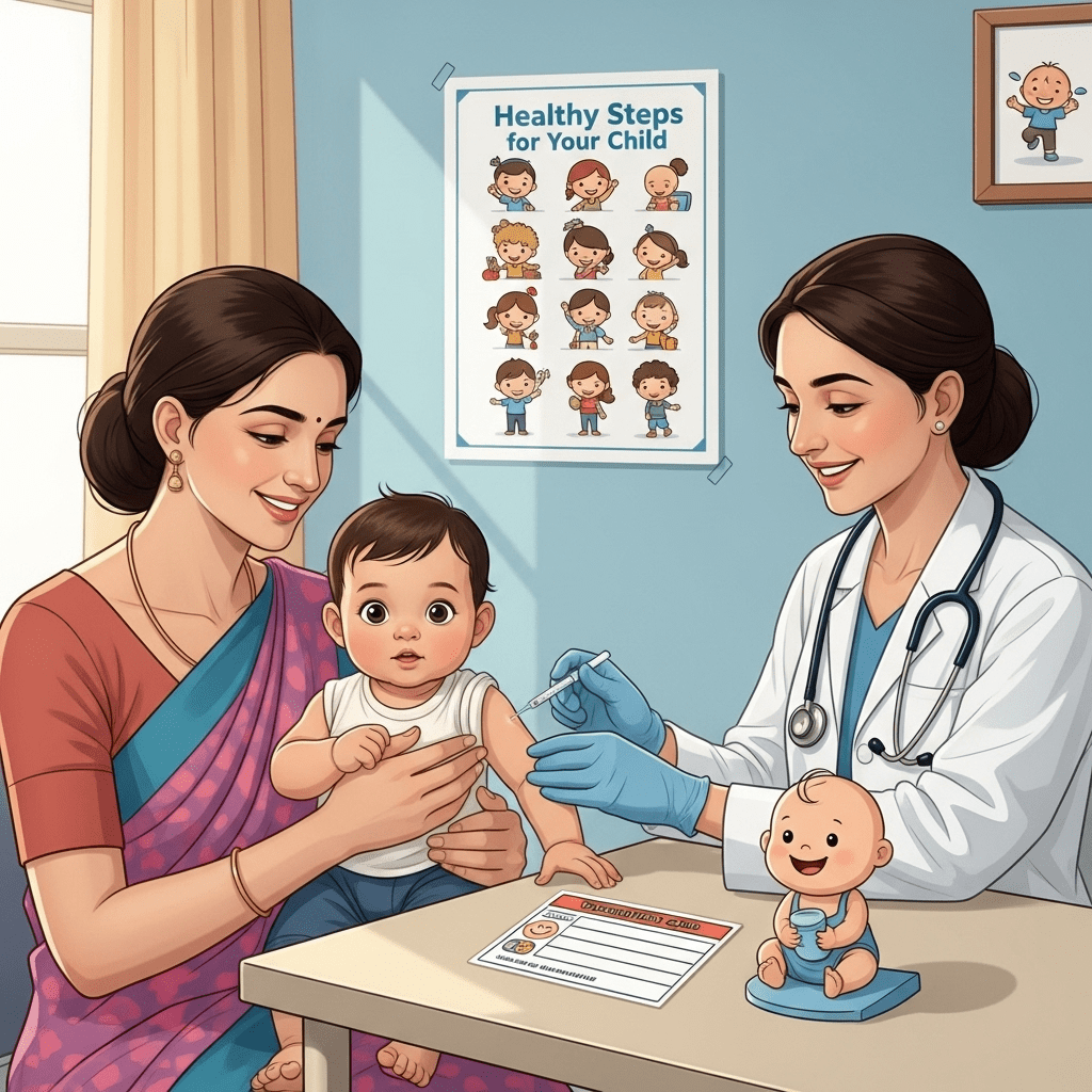 Complete Child Vaccination Schedule in India-A Parents Guide